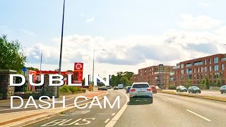 Driving from Dún Laoghaire to Shankill Dublin Ireland [upl. by Airotcivairam427]