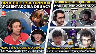 TAKESHI REBATE PESSIMISMO DE TOCKERS  STREAMERS TILTARAM COM A VKS  STREAMERS OPINAM SOBRE SACY [upl. by Nelag986]