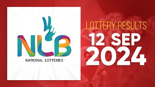 NLB Live Lottery Draw 20240912  0930 PM [upl. by Rot70]