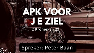 Een APK voor je ziel  Peter Baan [upl. by Tahmosh738]