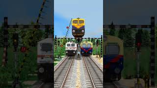 Rail simulator train 🚆 Short viralshort youtubeshorts simulator short subscribe please 😭😭😭 [upl. by Rudelson585]