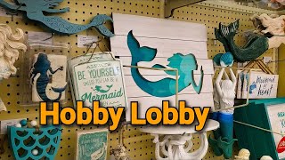 Coastal Decor at Hobby Lobby • Nautical Home Decor [upl. by Given]