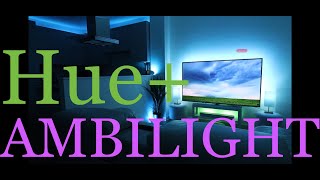 Philips Ambilight TV  Hue Lights EXTREME Setup 2020 Lightning Thunderstorm Edition Test Demo [upl. by Attevroc638]