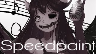 Speedpaint Batim  Alice Angel [upl. by Nahtanohj389]