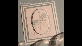 Coffee and a stunning Christening card Stampin Up products [upl. by Corliss325]