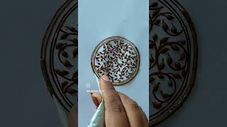 Arabic mandala tipsBeeMehandiStudio mehanditips beginners [upl. by Alodie]