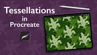 CLASS INTRO Learn to Make Tessellations in Procreate [upl. by Joash]