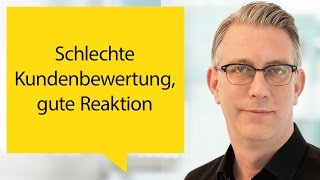 Schlechte Bewertungen – gute Reaktion  Trusted Shops [upl. by Soracco]