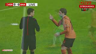 VeresRivne vs Shakhtar Donetsk  UKRAINE Premier League 2024  eFOOTBALL PES21 Gameplay PLSL 609 [upl. by Auqenaj]