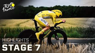 Tour de France 2024 Stage 7  EXTENDED HIGHLIGHTS  752024  Cycling on NBC Sports [upl. by Yentrac]