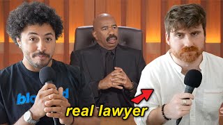 I Forced A Lawyer To Watch Judge Steve Harvey [upl. by Sirrep962]