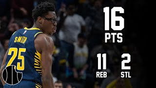 Jalen Smith Highlights  Pacers vs Jazz  8th Nov 2023 [upl. by Fernandina494]