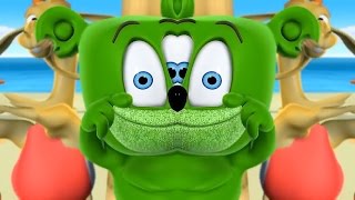 Gummibär MIRROR Wiggle Wiggle Freaky Gummy Bear Song [upl. by Laurette]