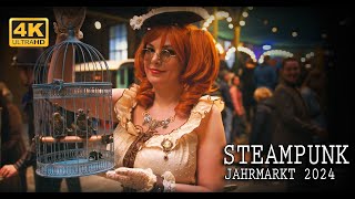 08 Steampunk Jahrmarkt 2024  Cinematic  Jahrhunderthalle Bochum  Historischer Steampunk Festival [upl. by Chryste5]