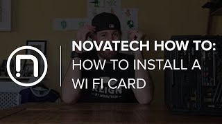 How To Install A WiFi Card In Your PC [upl. by Reich636]