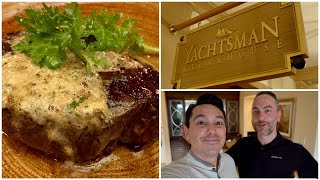 Dinner At Yachtsman Steakhouse In Disneys Yacht Club Resort  Back In Walt Disney World [upl. by Schear]