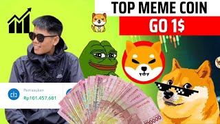 POTENSI 1 ‼️TOP MEME COIN BULLRUN [upl. by Colline]