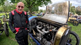 Hall Scott Breather Valves and VSCC Prescott Long Course 2024 [upl. by Maighdlin]