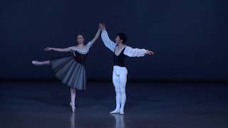 MozartianaChoreography by George Balanchine Nino Samadashvili Yonen Takano [upl. by Airam613]