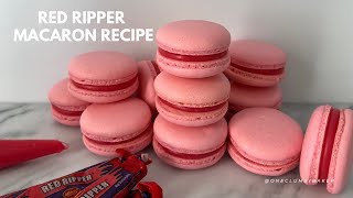 Red Ripper Macaron Recipe [upl. by Raine]