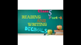 Reading and writing Decimals Singapore Math IB curriculum [upl. by Eidolem]