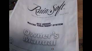 Rain Soft EC4 Water softener adding salt and resetting the computer [upl. by Jacklin]