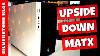 Silverstone Upside Down Micro ATX PC Case Redline Series RL08 [upl. by Marylee]