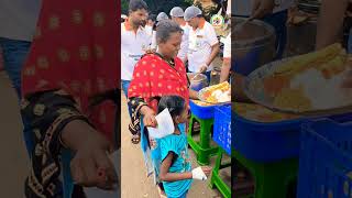 Helping Needy People  Food Helping Video  Helping Poor Kids  Poverty In India  Poor Man shorts [upl. by Eidderf]