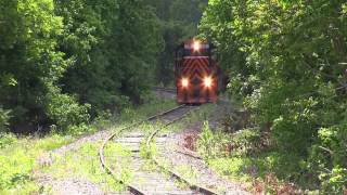 Wheeling amp Lake Eries first Train in 20 years [upl. by Nodearb]