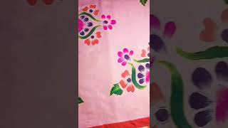 Painting dastarkha Table Cloth Painting DesignDastarkhan Design shorts diy [upl. by Gautea818]