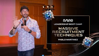 Pablo Martinez Massive recruitment techniques  Leadership BootCamp [upl. by Echo]