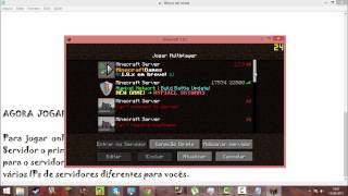 Como jogar Minecraft Pirata 1132 E jogar online [upl. by Etteragram]