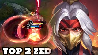 Wild Rift Zed  Top 1 Zed Gameplay Rank sovereign [upl. by Adleme]