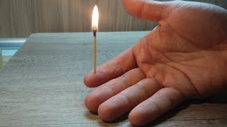 4 Easy Magic Tricks with Matches [upl. by Anaujait351]