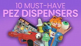 10 Pez Dispensers You Should Add To Your Collection [upl. by Dobrinsky763]