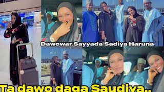 Yanda Mijin Sayyada Sadiya Haruna yayi mata oyoyo dawowarta daga Saudiya 🤗👏new arewa bbchausa [upl. by Atinwahs]