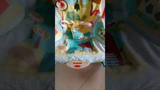 Silla fisher price mecedora vibra musical fija reclinable de bebe hasta niño [upl. by Chaim]