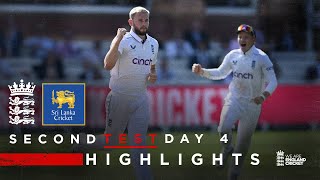 Atkinson 5fer Seals England Win  Highlights  England v Sri Lanka Day 4  Rothesay Test 2024 [upl. by Nealah]