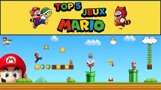 TOP 5 JEUX MARIO à faire au moins une fois dans sa vie [upl. by Klusek876]