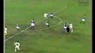 US vs Brazil 1998 Gold Cup Semifinal  Preki goal [upl. by Sinnal761]