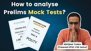 How to Analyse Prelims Test Series for UPSC Prelims 2024 [upl. by Lipps]