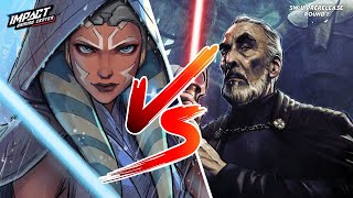 Ahsoka Green Clerance VS Dooku Blue Matt  Star Wars Unlimited Prerelease From IMPACT [upl. by Noraha]