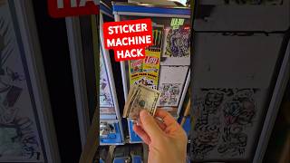 Sticker Vending Machine HACK shorts [upl. by Russom]