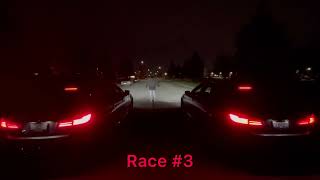 BMW M550i vs BMW 540i Stage 1 [upl. by Drol632]