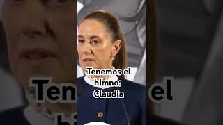 No habrá invasión porque tenemos el himno Claudia Sheinbaum [upl. by Bywaters]