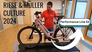 Riese amp Müller Culture 2024 Urban EBike  Tretmühle Stuttgart [upl. by Kcirddes113]