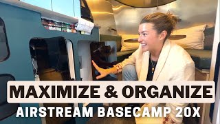 Airstream Basecamp 20X  Organization and Storage [upl. by Penelope697]