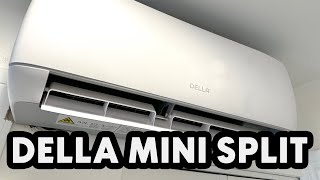 DELLA Mini Split 12000 BTU Review amp Installation Tips [upl. by Dympha368]