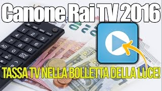 Canone Rai TV 2016 paga anche chi ha un videocitofono [upl. by Klockau]