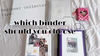 🌷beginning kpop collection binders  tips [upl. by Ydnic918]